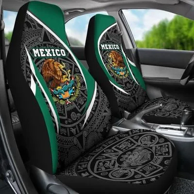 3D All Over Printed Car Seat Cover With Mexico Aztec, Mexico Front Seat Cover For Car Auto