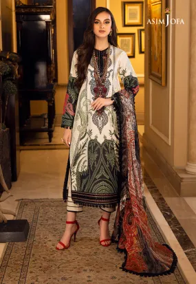 AJAA-11 EMBROIDERED LAWN 3 PCS