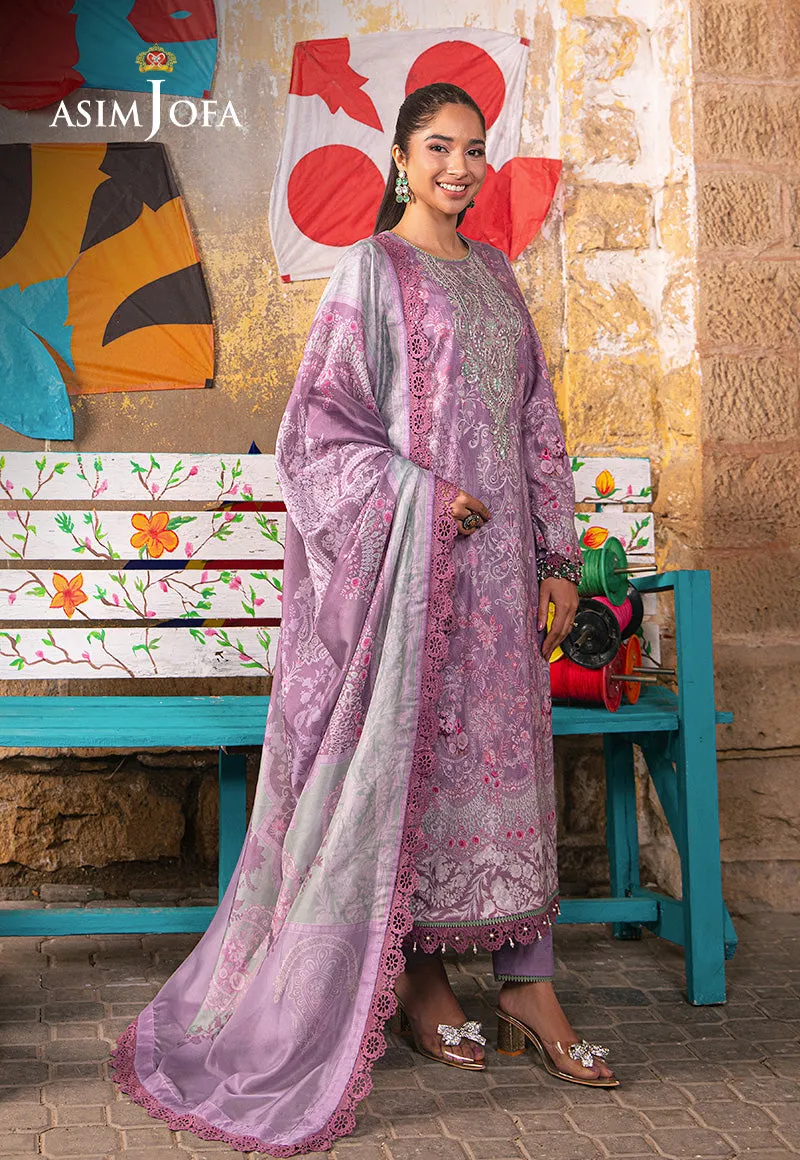 AJAR-11 EMBROIDERED JACQUARD 3 PCS