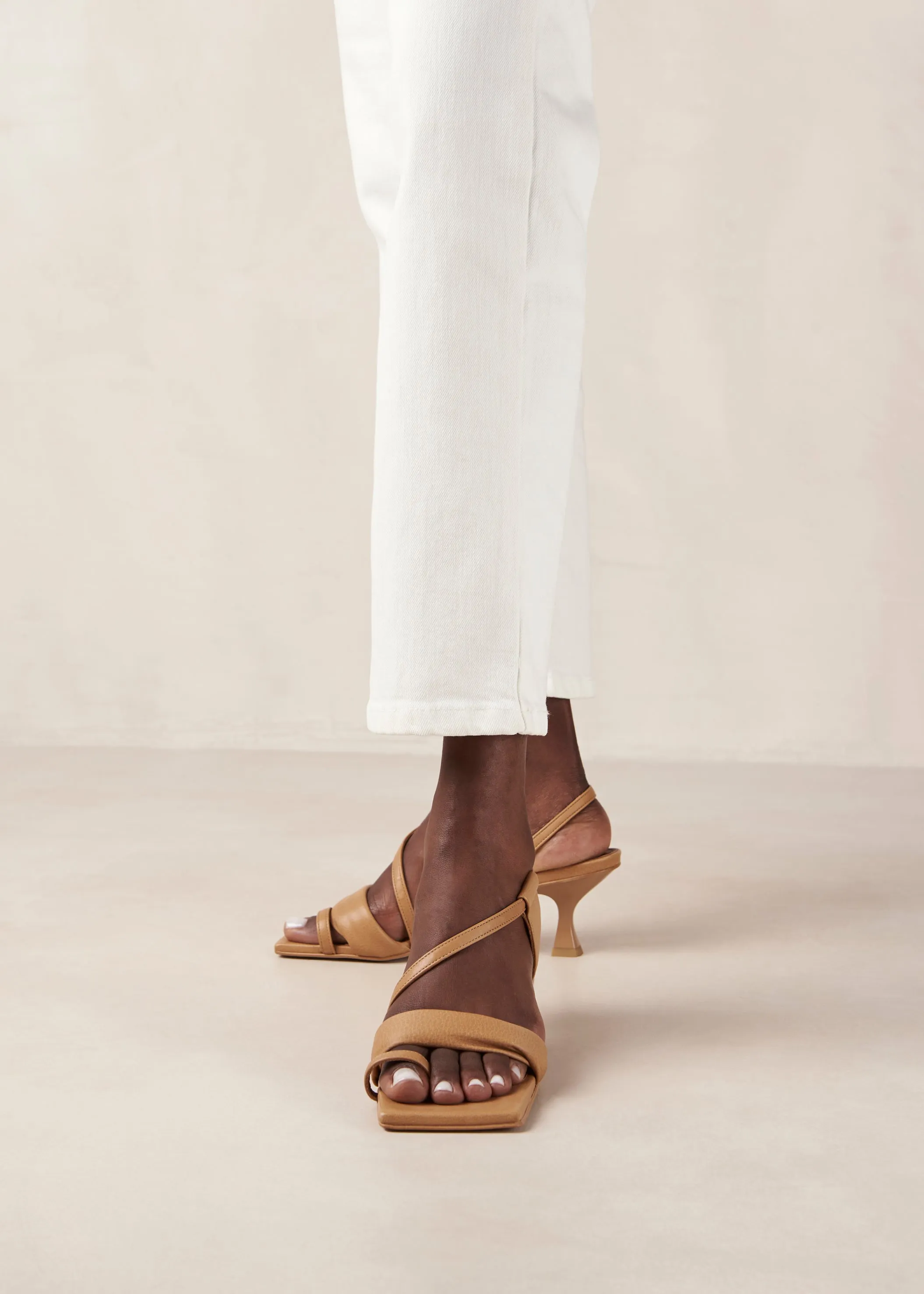 Asymmetric Straps Camel