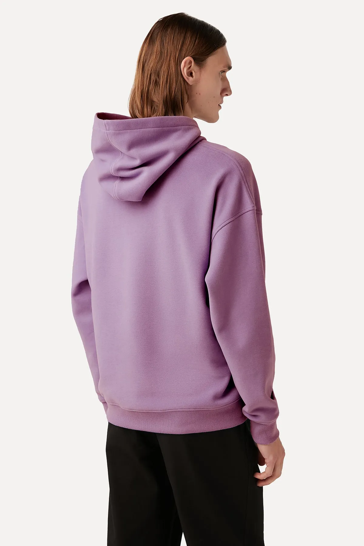 Basic Super Soft Hoodie - Leylak