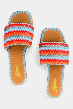 Blue Summer Sandals