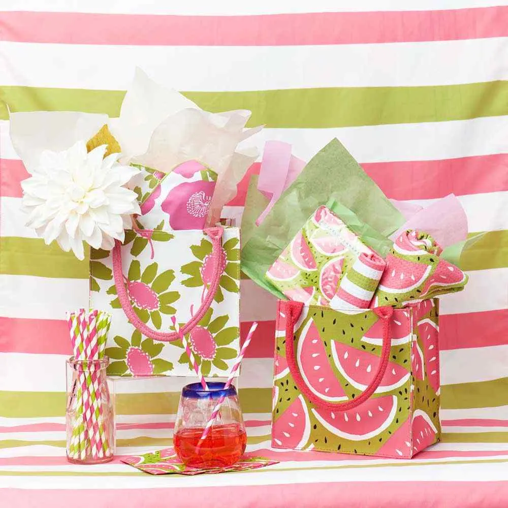 Callie Lime Reusable Itsy Bitsy Gift Bag