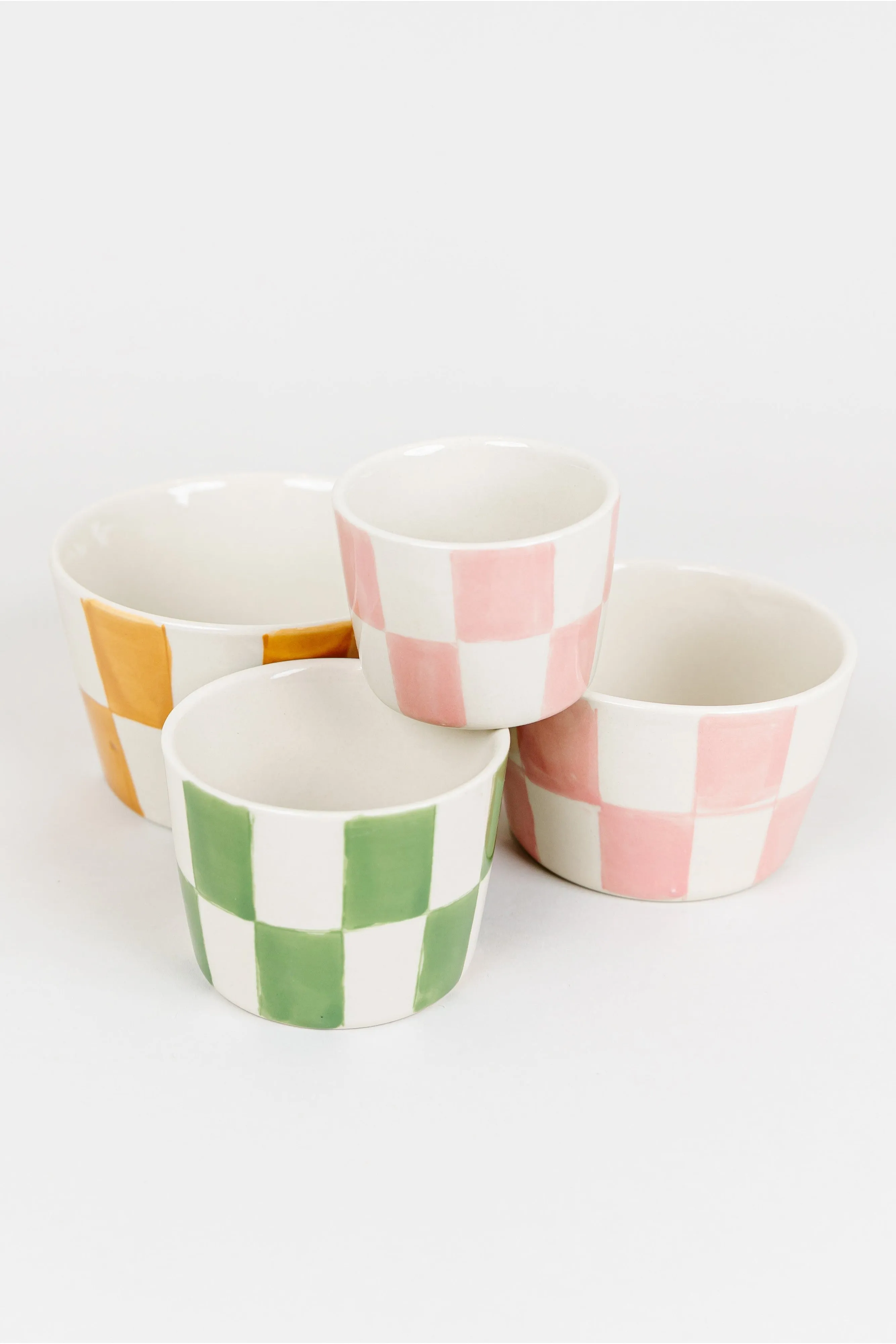 Checkered Nesting Bowls