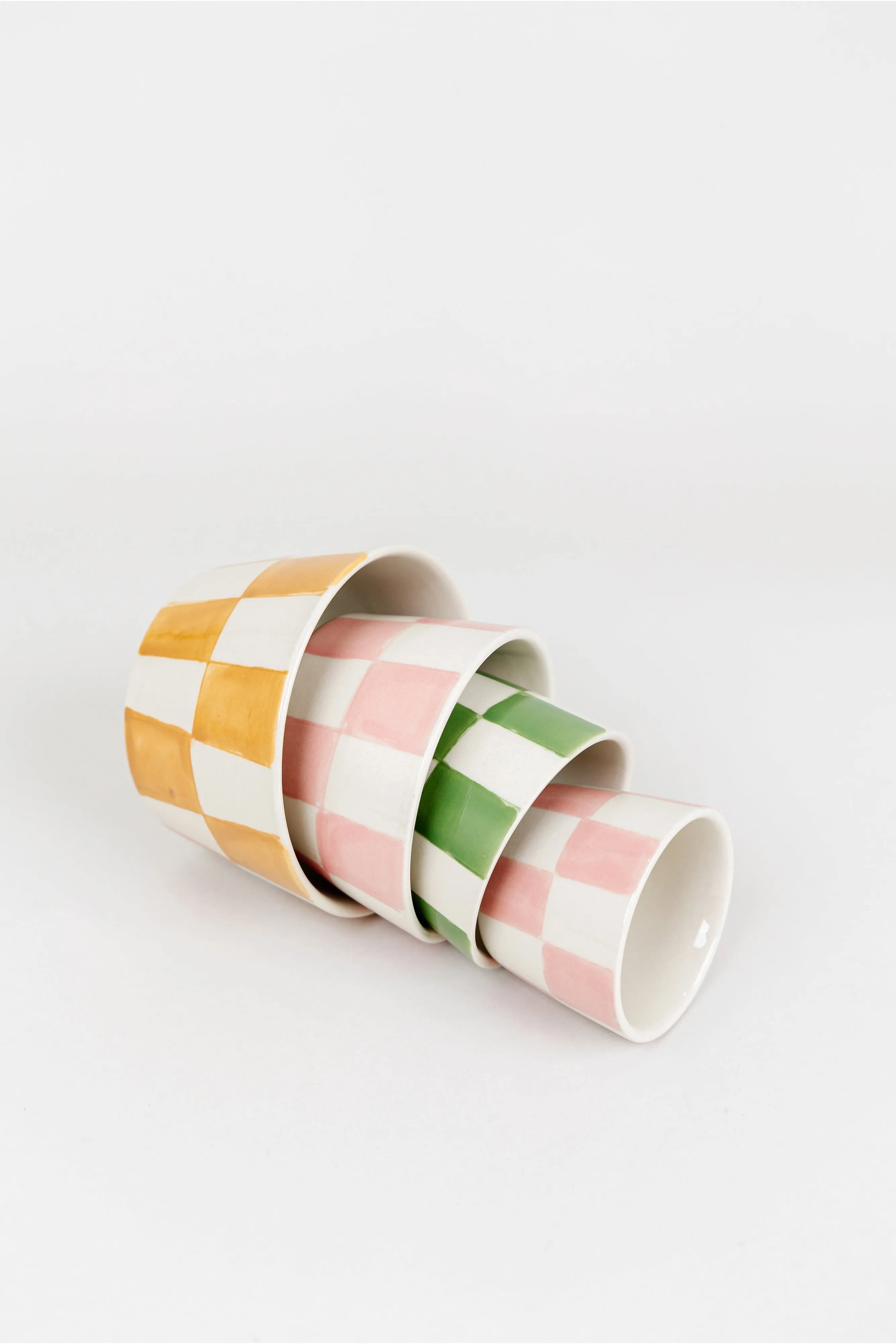 Checkered Nesting Bowls