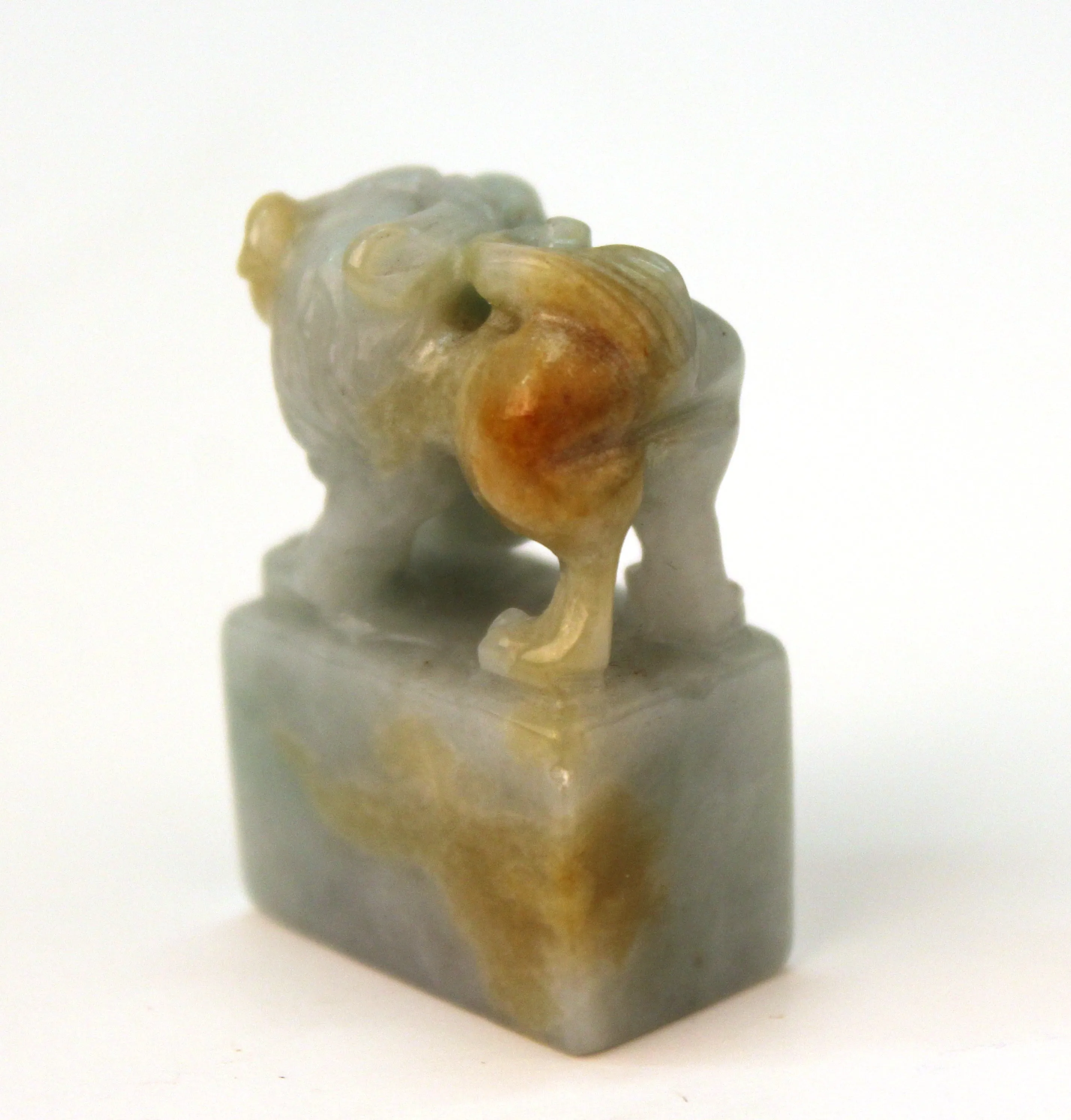 Chinese Jade Chop Seal with Foo Dog