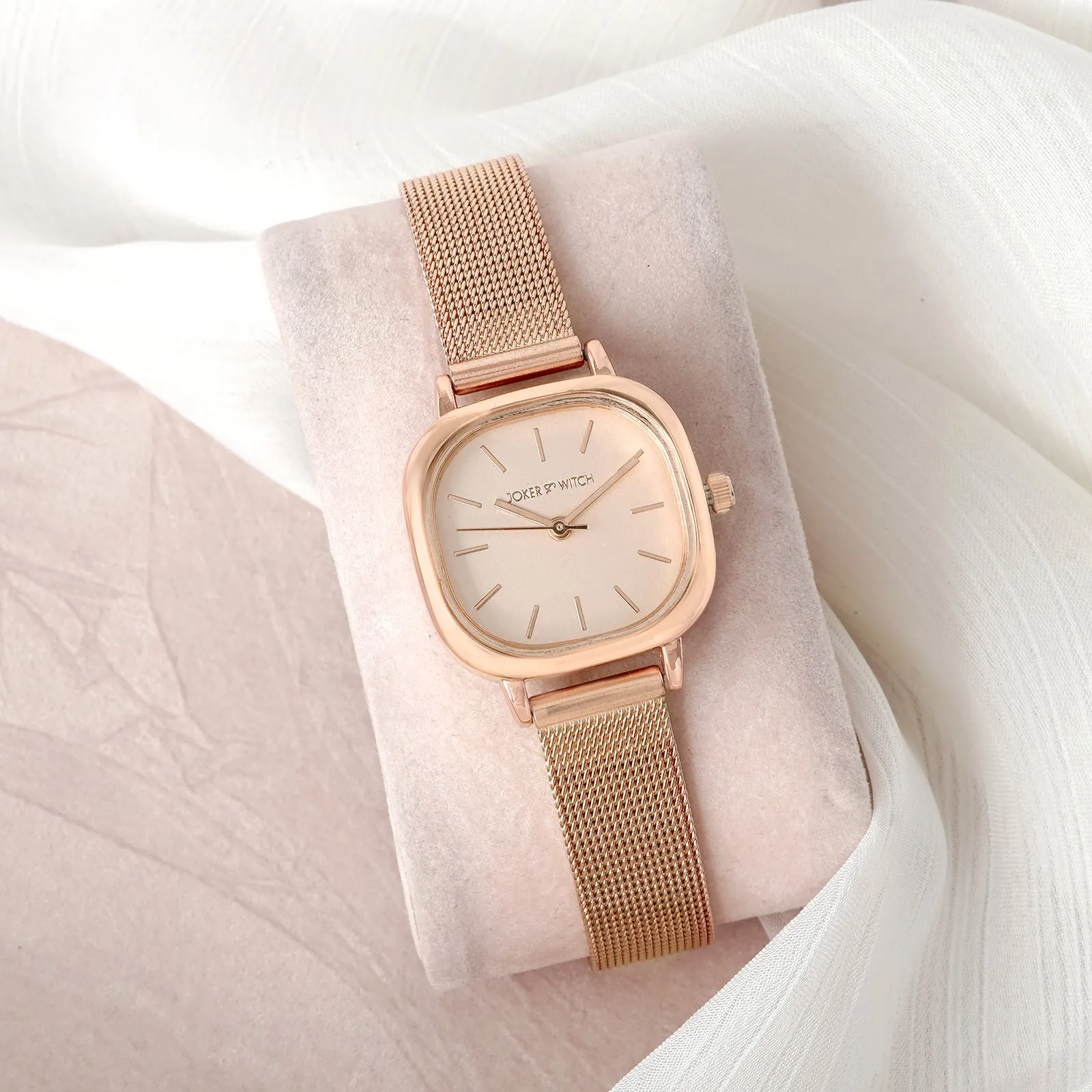 Cinque Rosegold Mesh Strap Watch