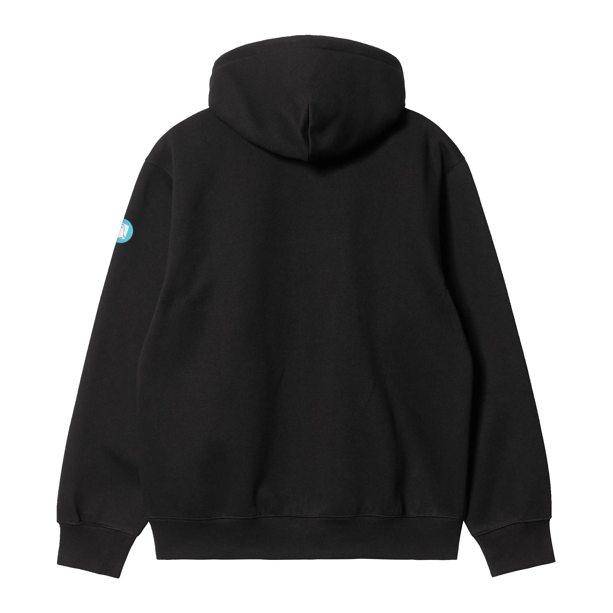 COLLEGE HOODIE BLACK