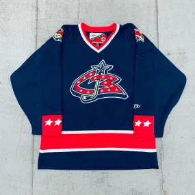 Columbus Blue Jackets: 2000 Inaugural Season Pro Player Jersey (S/M)