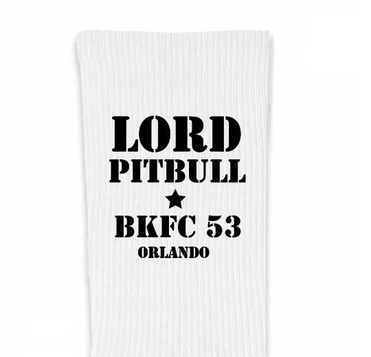 Design Your Own Custom Printed Crew Socks - Large