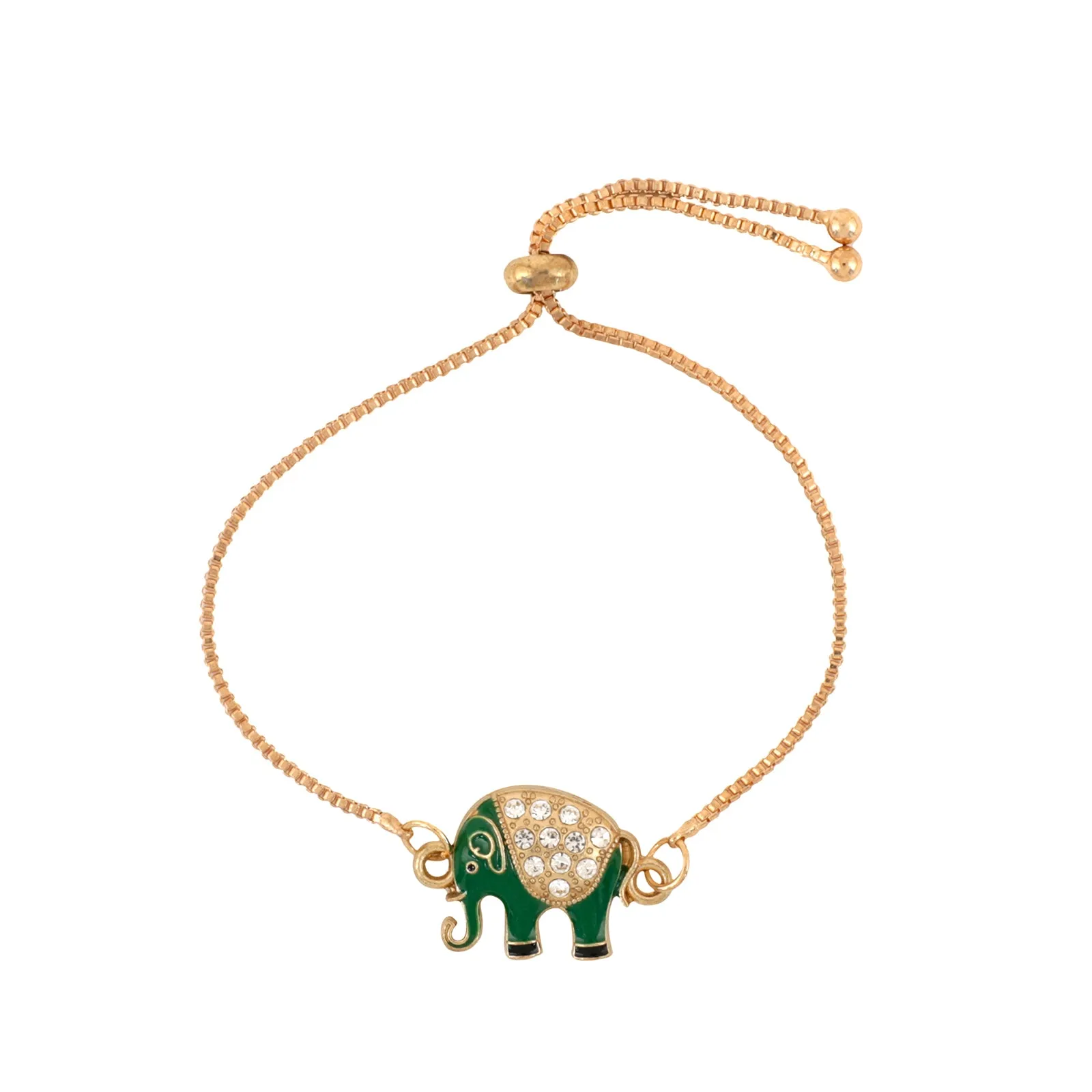 Elephant Gold Bracelet