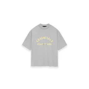 Fear Of God Essentials Heavy Jersey Crewneck T-shirt 'Light Heather Grey' (2024)