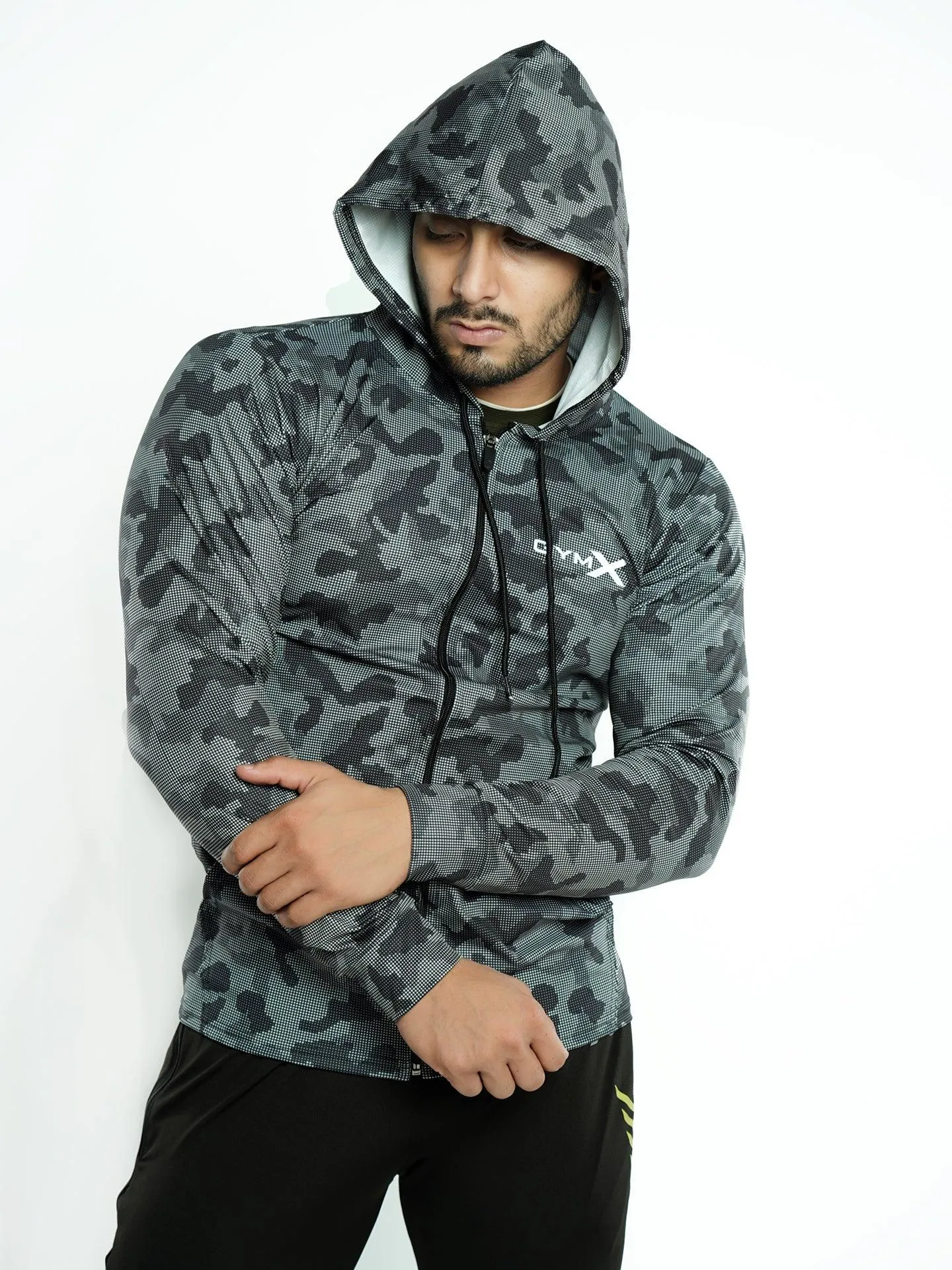 Freeze Grey Camo Hoodie