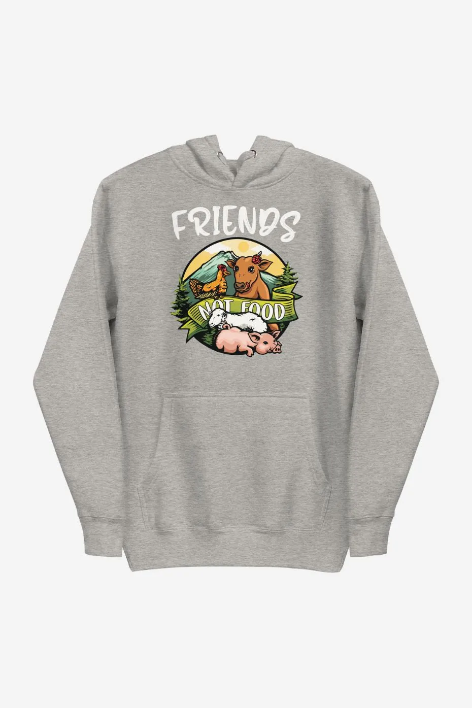 Friends Not Food - Unisex Premium Hoodie