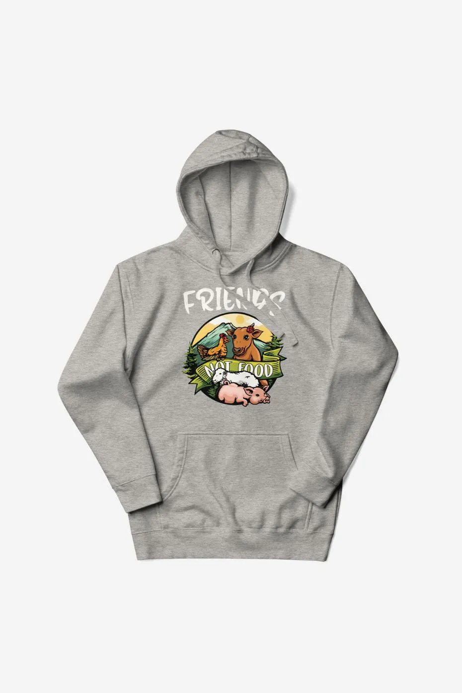 Friends Not Food - Unisex Premium Hoodie