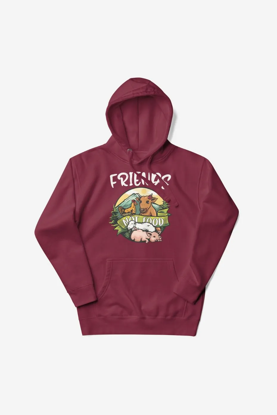 Friends Not Food - Unisex Premium Hoodie