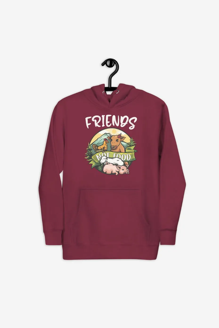 Friends Not Food - Unisex Premium Hoodie