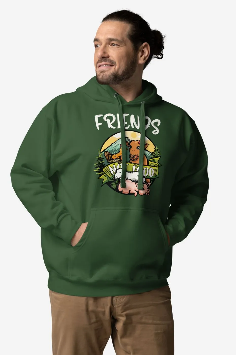 Friends Not Food - Unisex Premium Hoodie