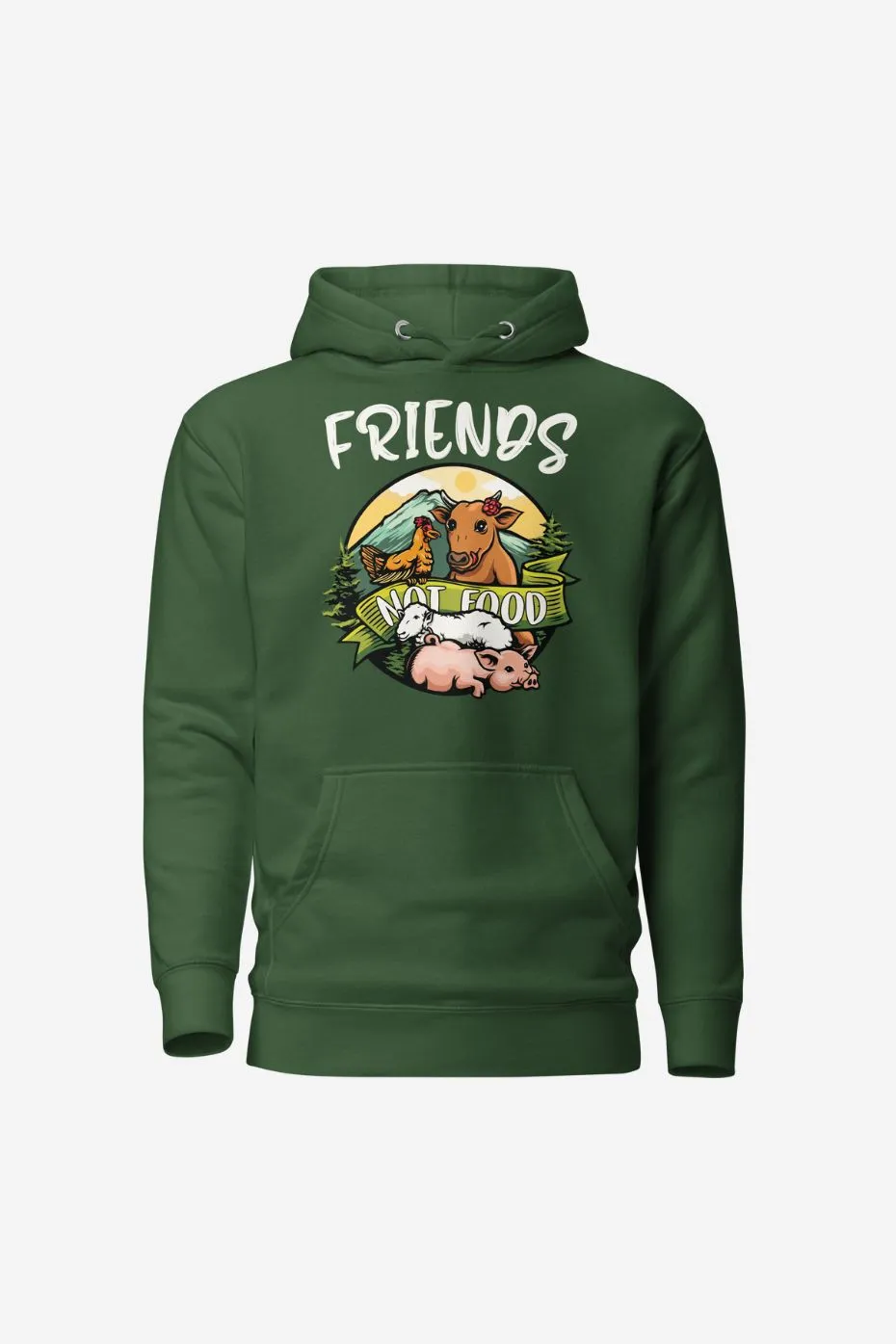 Friends Not Food - Unisex Premium Hoodie