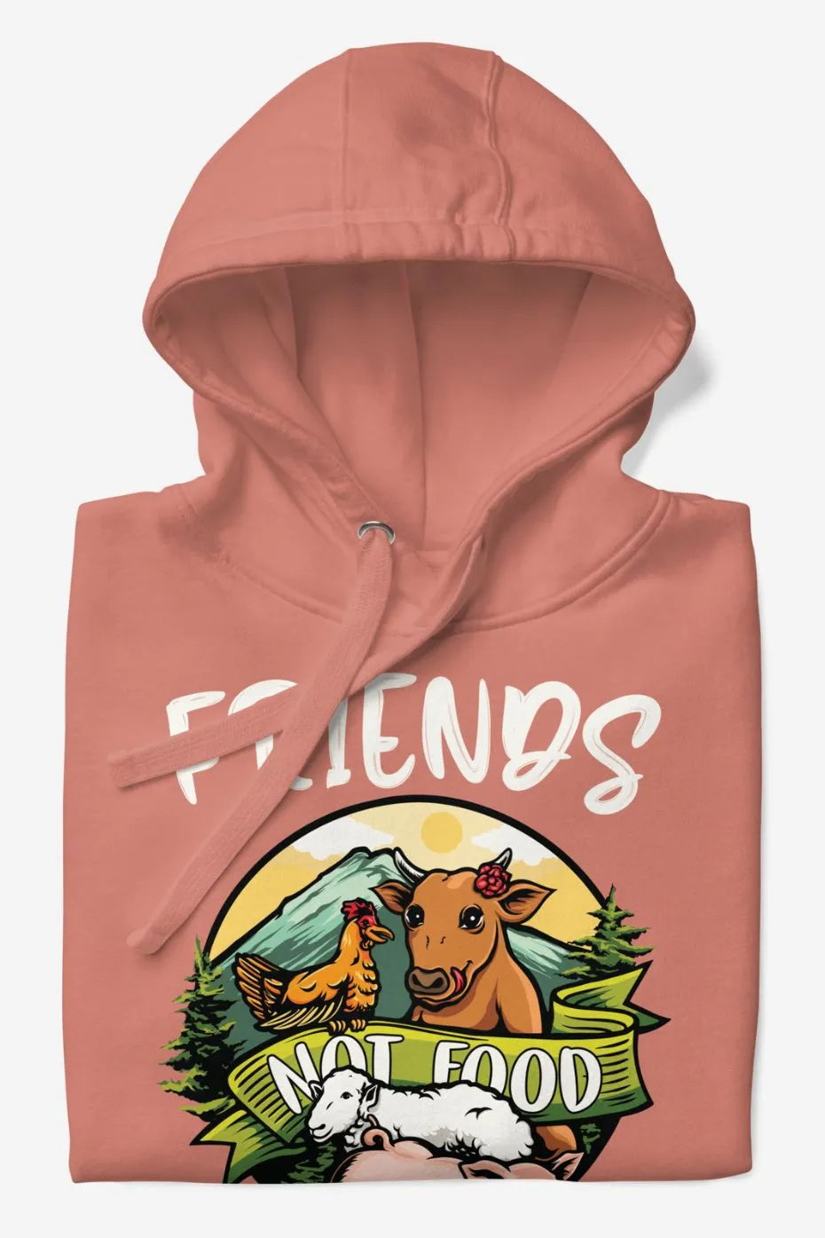 Friends Not Food - Unisex Premium Hoodie