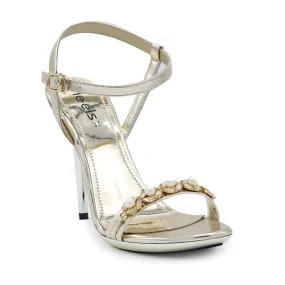 Golden Bridal Sandal 066629