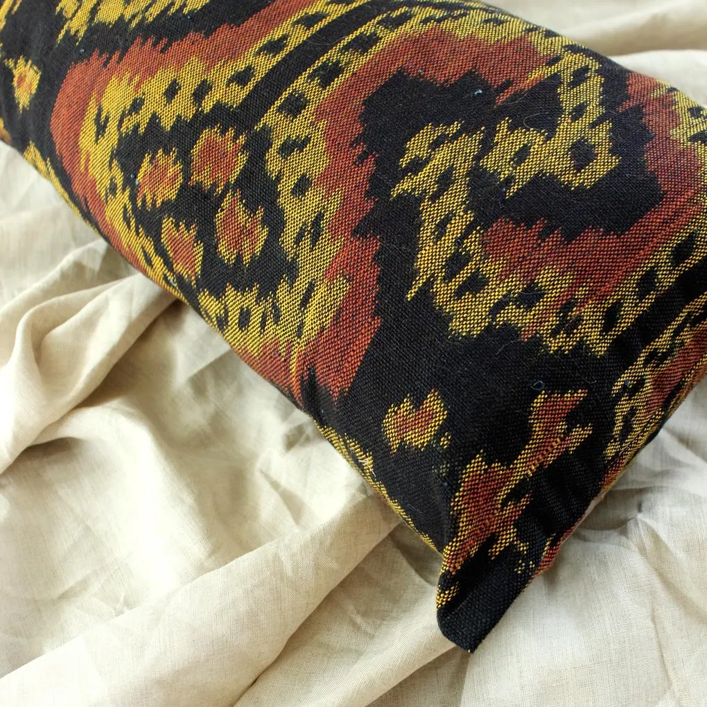 Handwoven Decorative Lumbar Pillow Java Tribe