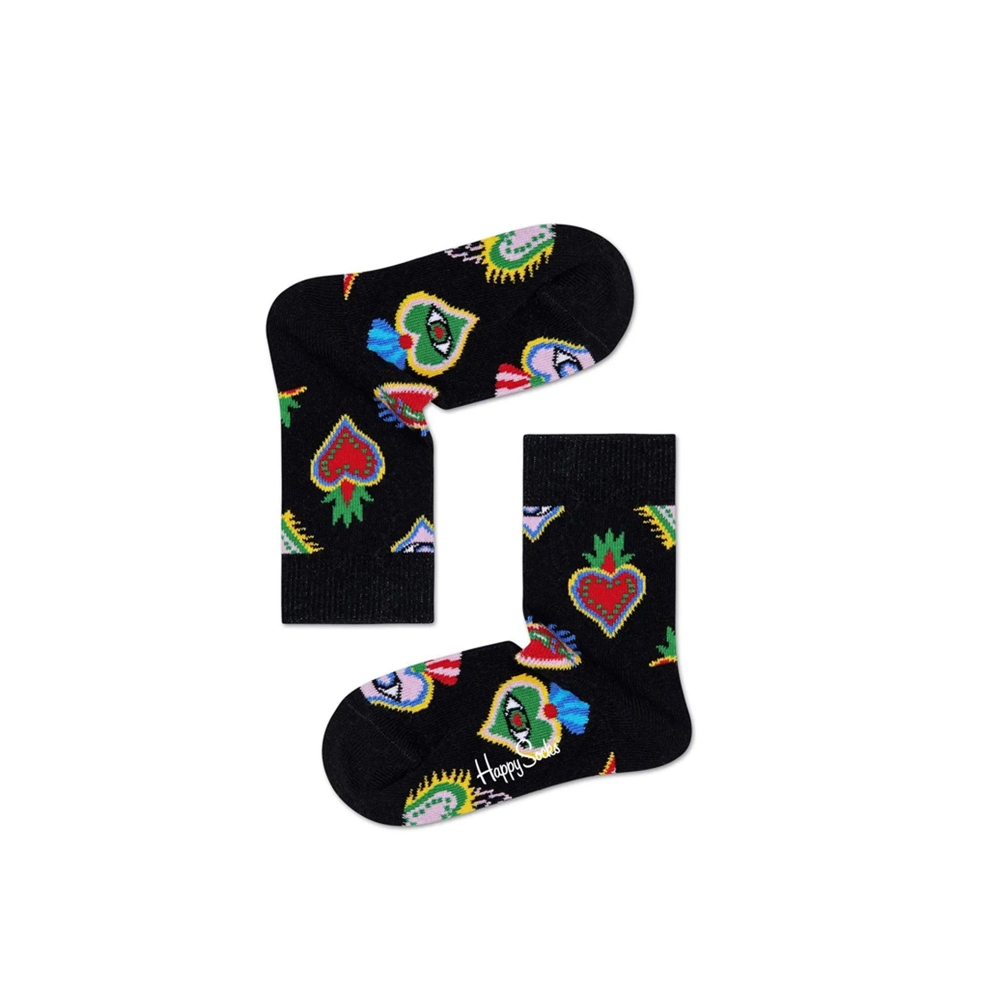 happy socks | set 3 paia calze san valentino da unisex kids