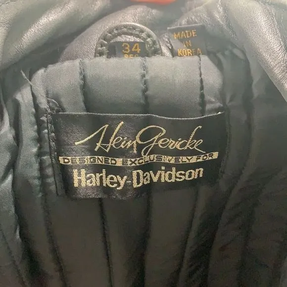 Harley DavidsonVTG hein gericke leather moto jacket