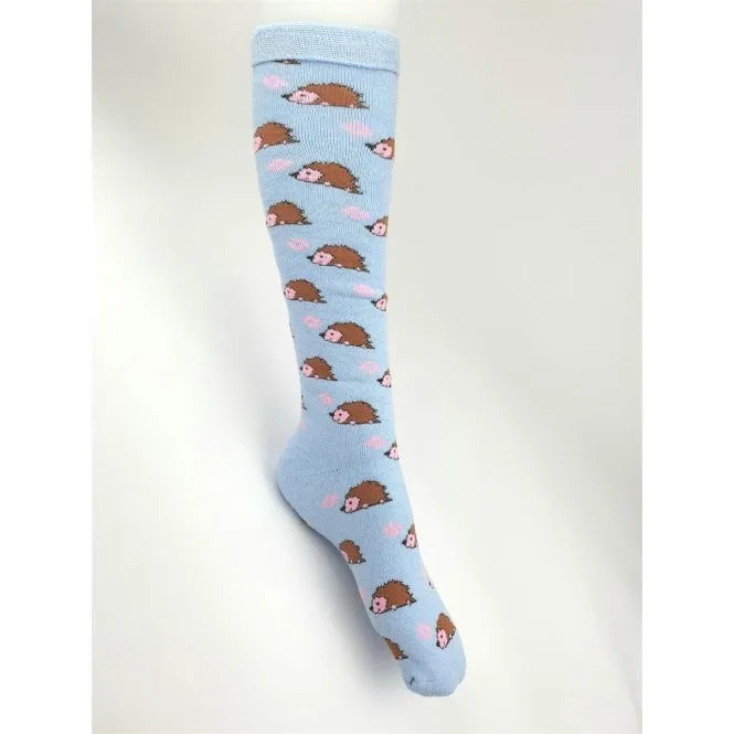 Hazy Blue Welly Socks (Sizes 3-8)