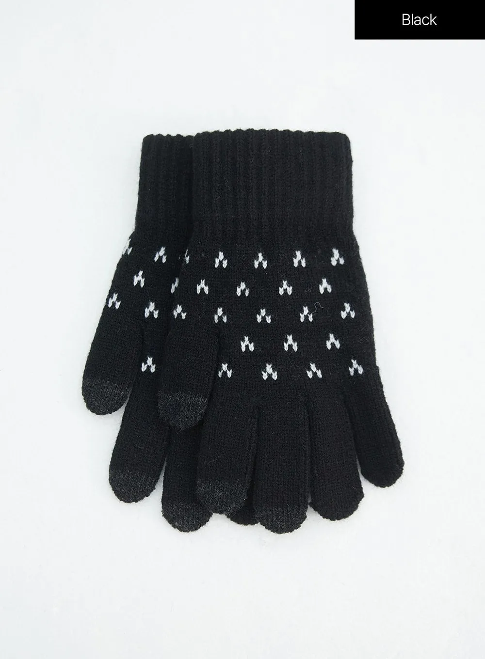 Heart Knit Gloves IN317