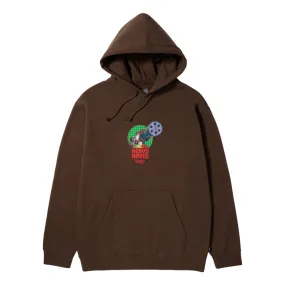 HUF HUF X GUNDAM HEAVY ARMS P/O HOODIE-CHOCOLATE