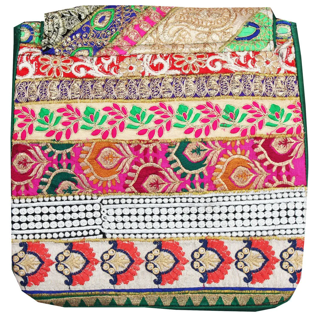 India Handcrafted Womens Cross Body Shoulder Hippie Gypsy Bag