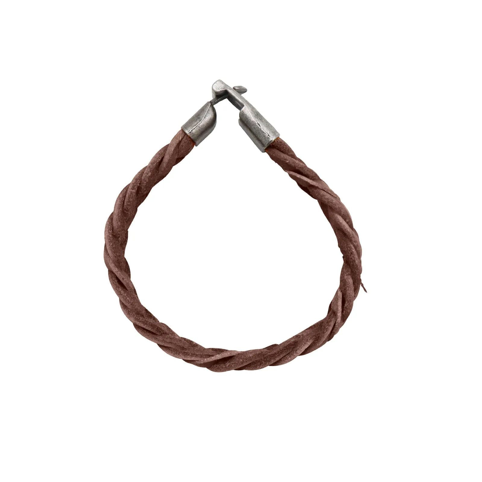 Jack Braided Brown Men's Bracelet