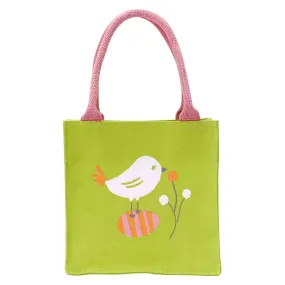 Lime Easter Chick Reusable Itsy Bitsy Gift Bag