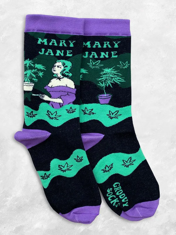 Mary Jane Women’s Crew Socks