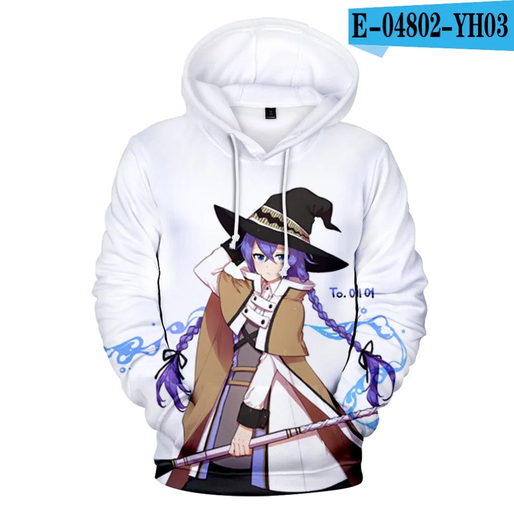 Mushoku Tensei Character Roxy Cool Anime Hoodie High Quality