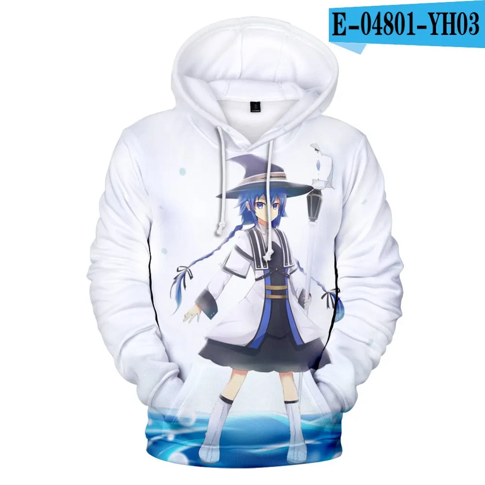 Mushoku Tensei Character Roxy Cool Anime Hoodie High Quality