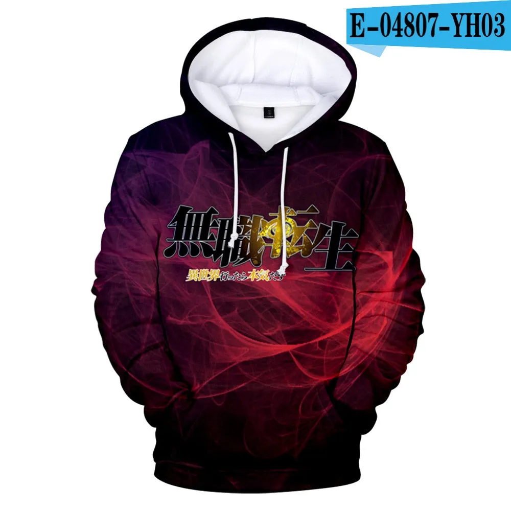 Mushoku Tensei Character Roxy Cool Anime Hoodie High Quality