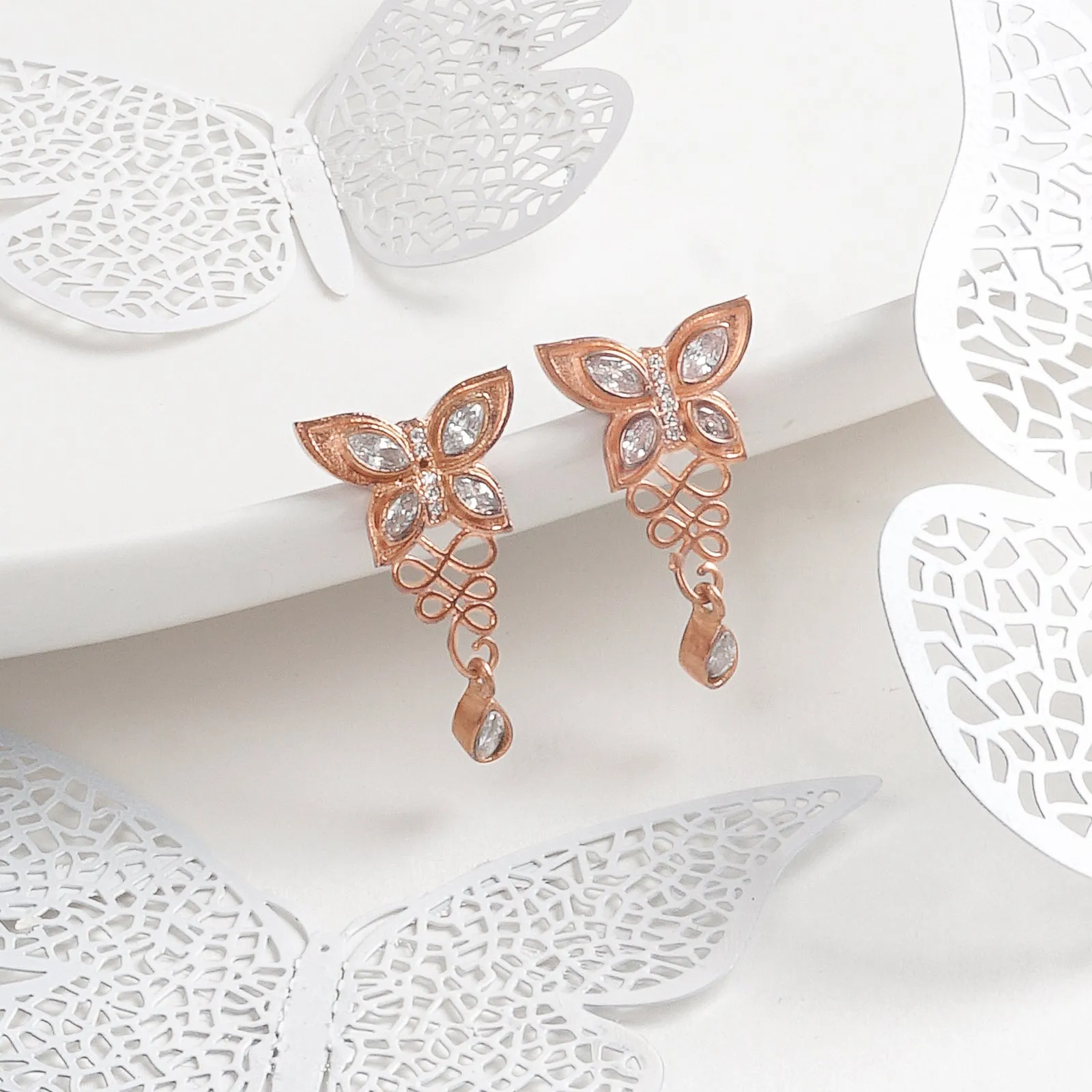 Nabi Rosegold Earring