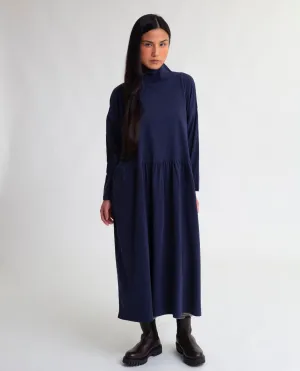 Nicola Organic Cotton Dress In Night Sky