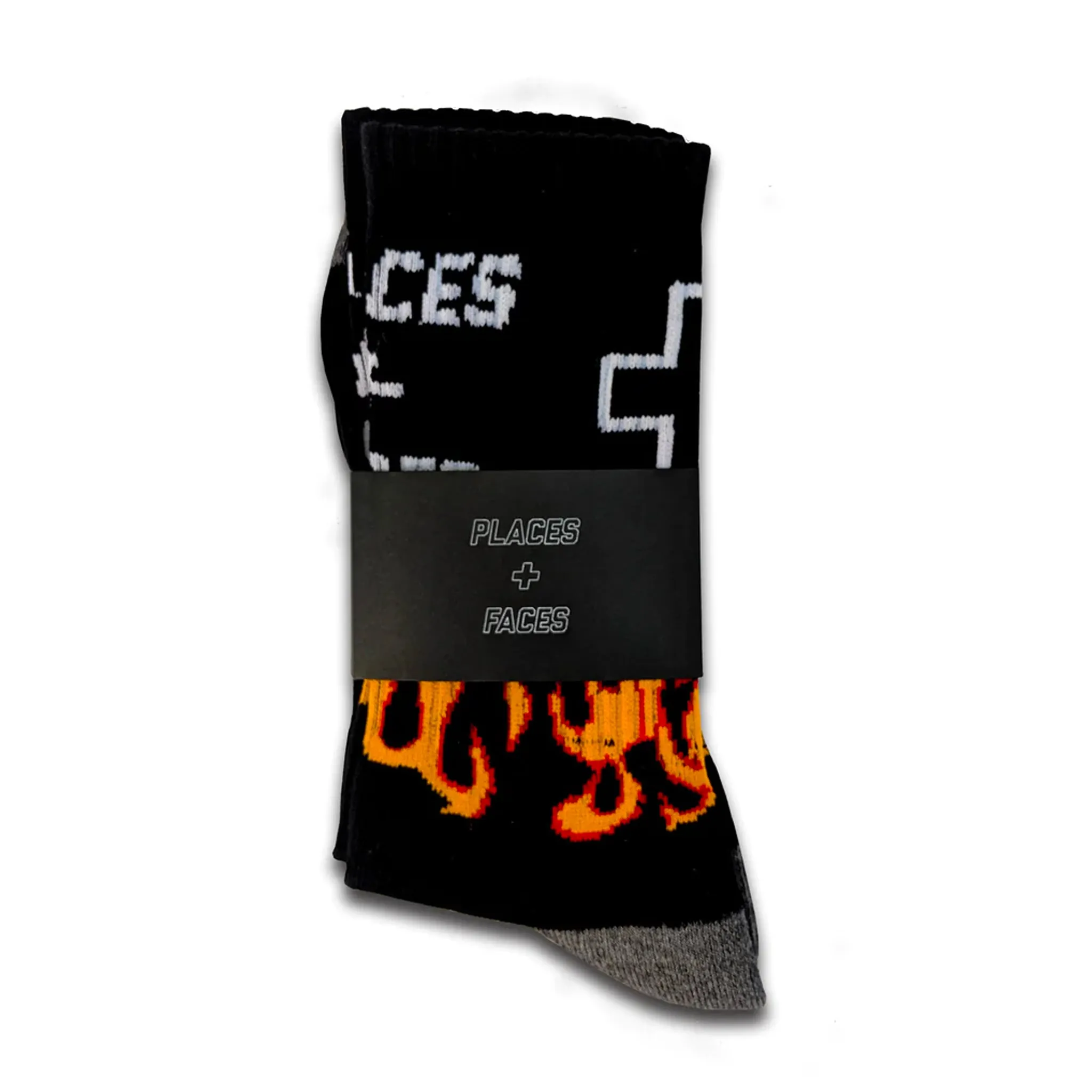 P F Flame Socks