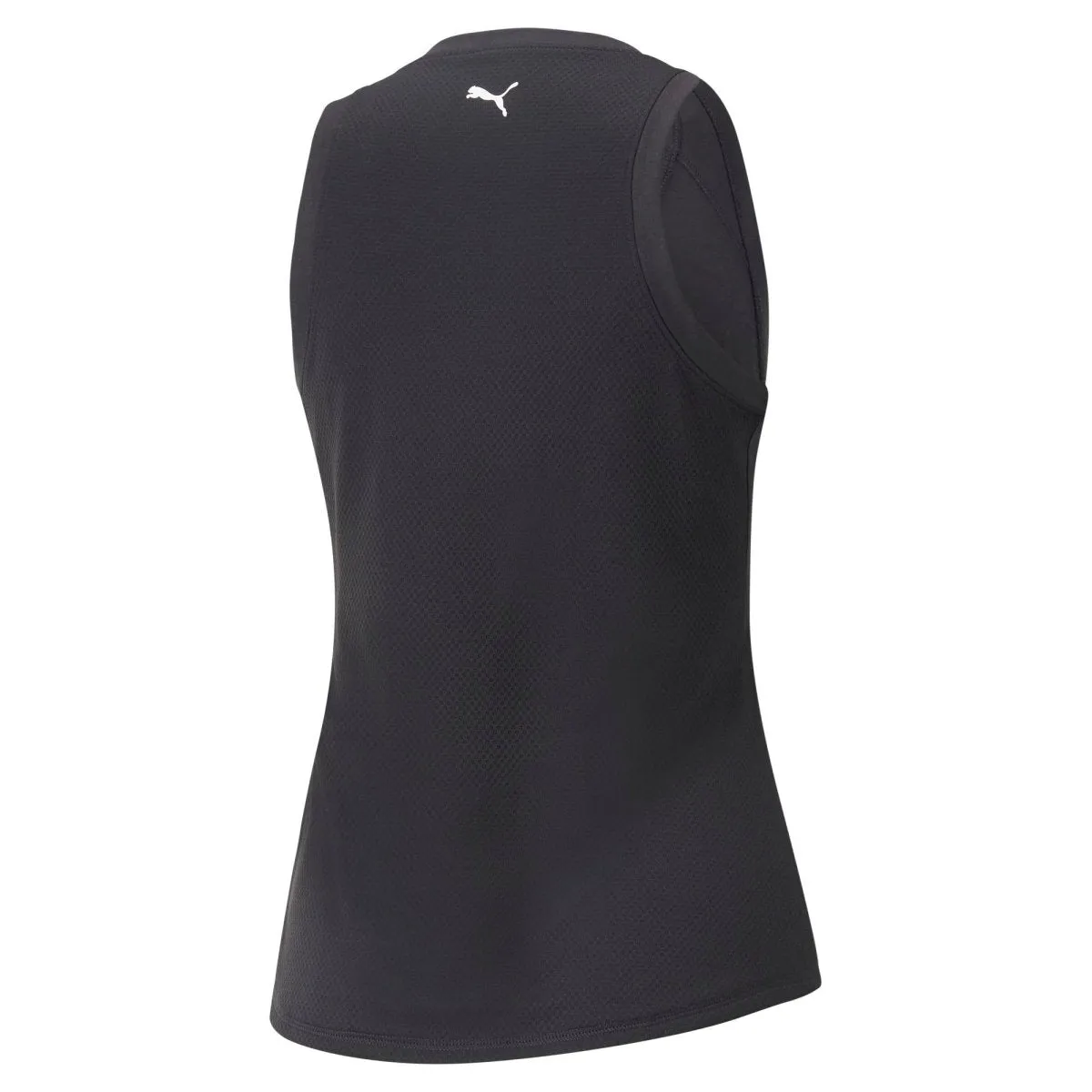 PUMA WOMEN'S FIT LOGO TRAINING BLACK SINGLET