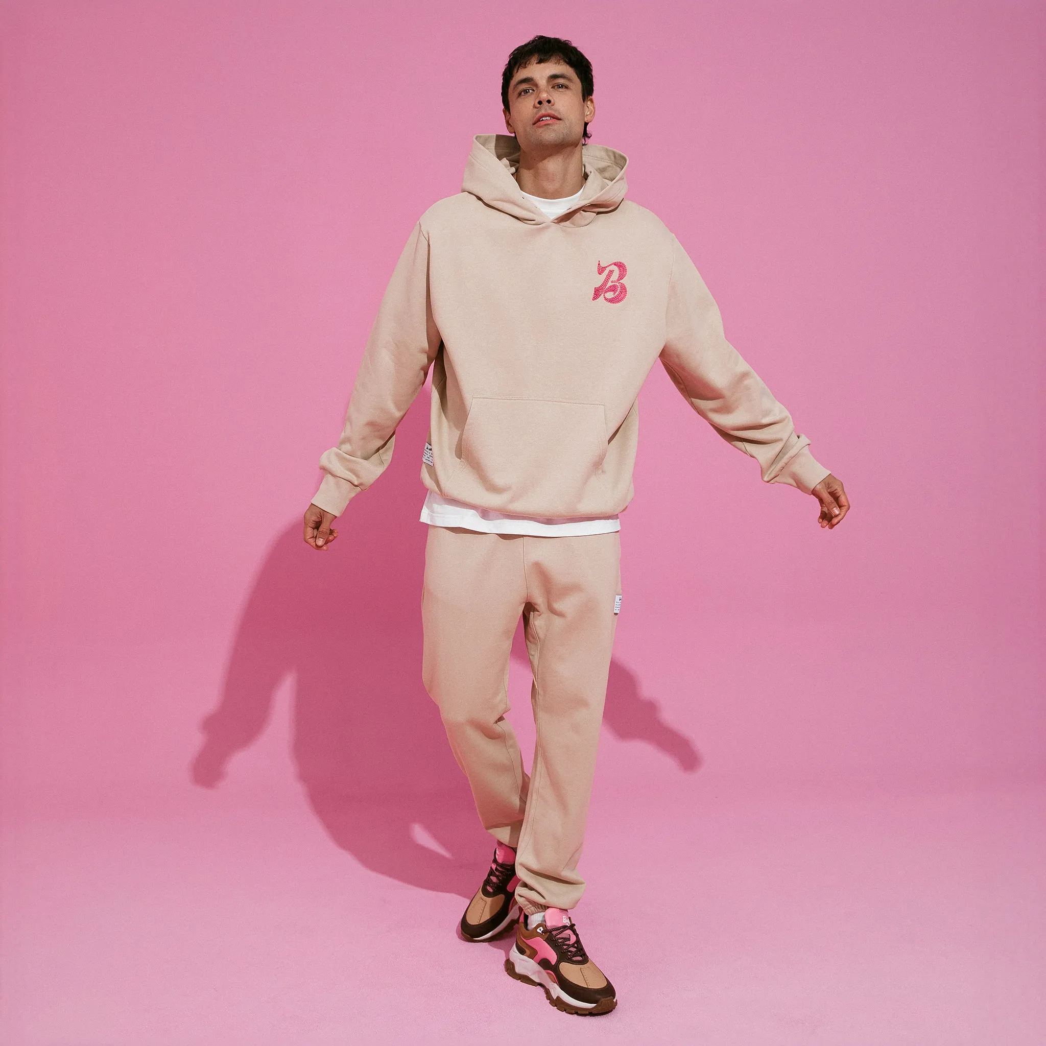 Rollie x Barbie Mens Oatmeal Hoodie