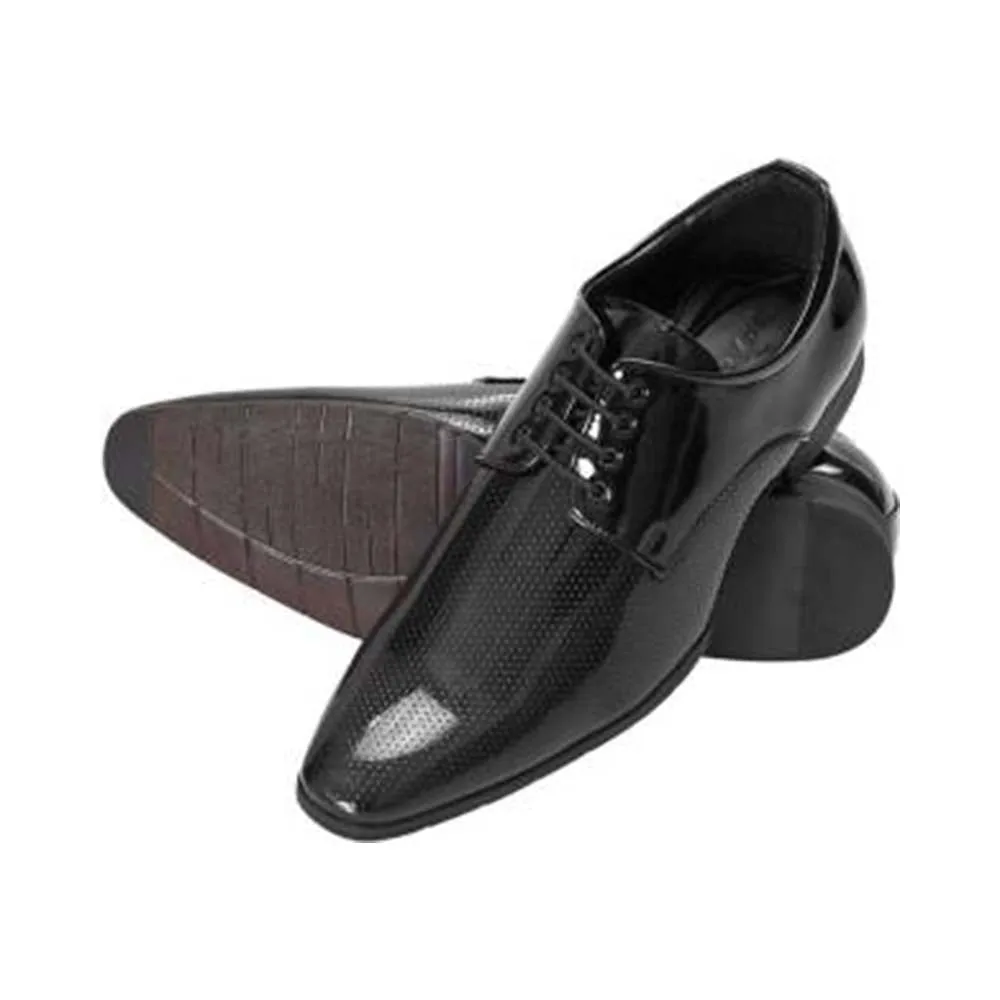 San Frissco Black Formal Derby For Men