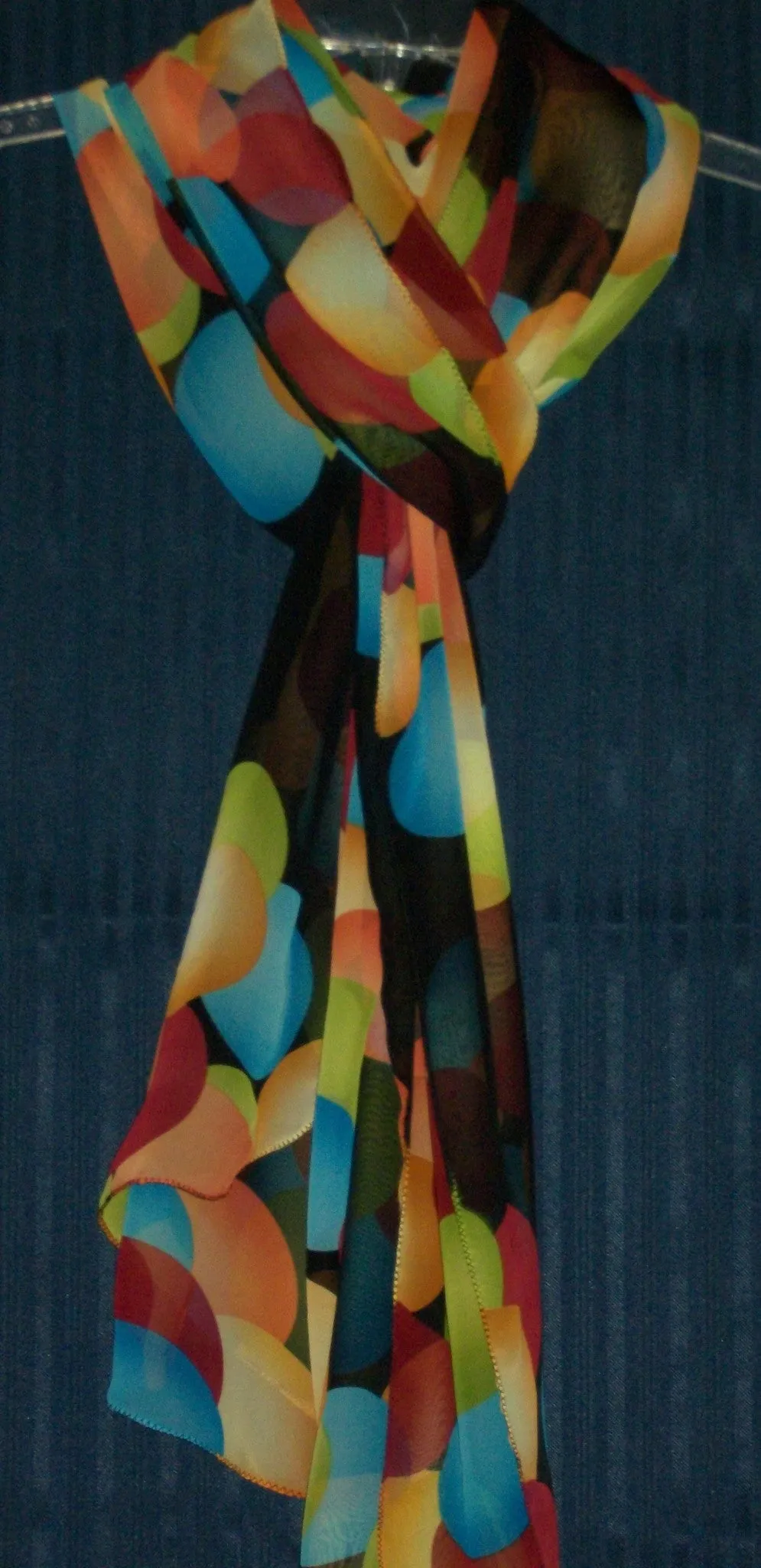 Scarf Multi-color Chiffon