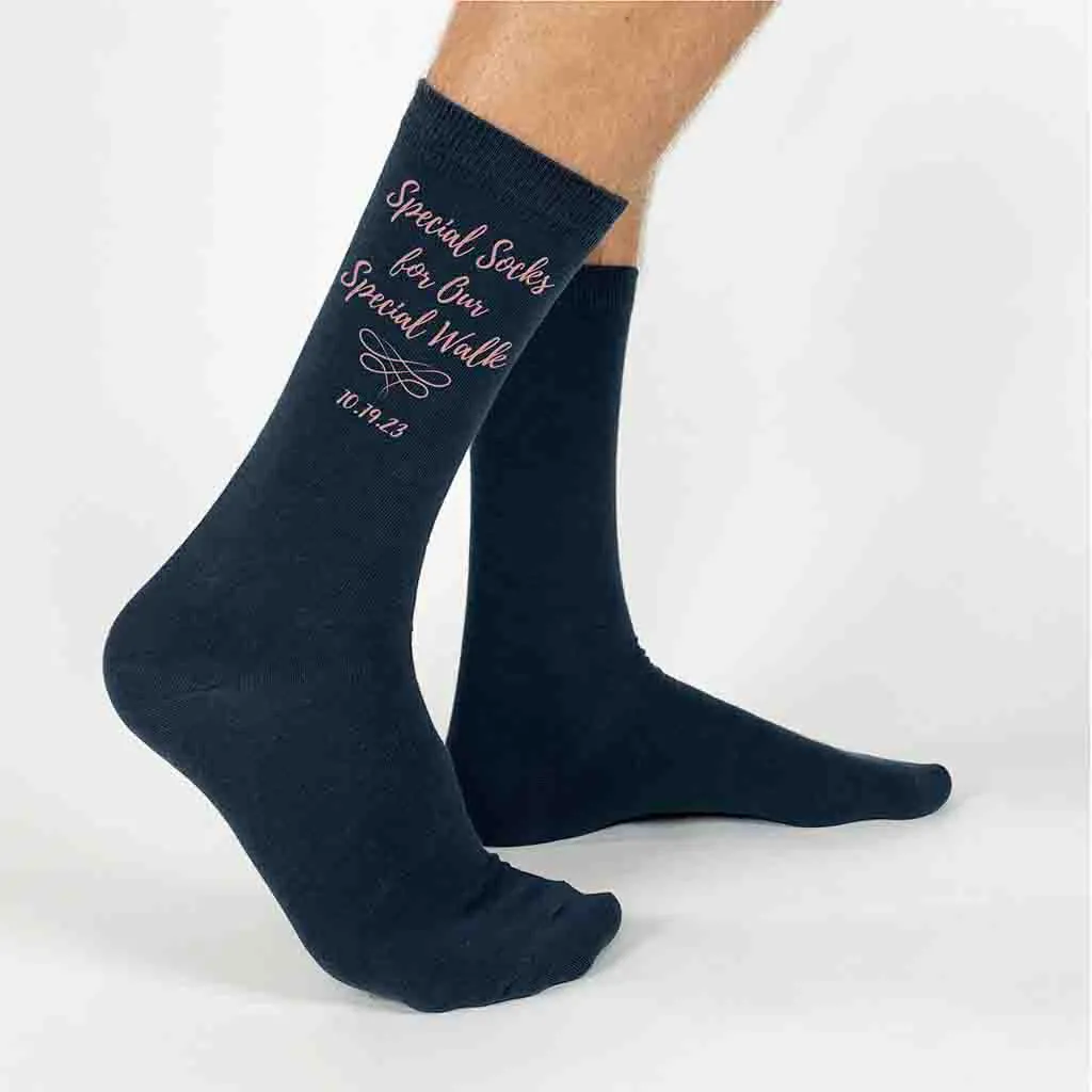 Special Socks - Special Walk, Father of the Bride Socks