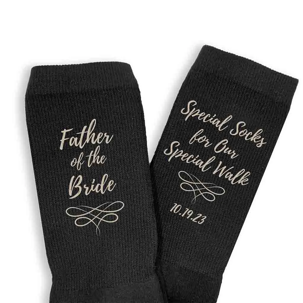 Special Socks - Special Walk, Father of the Bride Socks