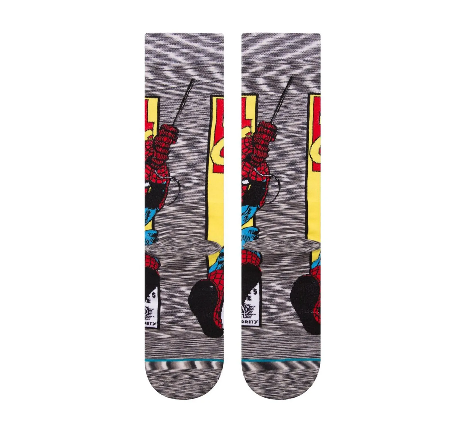 Stance Everyday Crew Men's Socks in Spiderman Comic