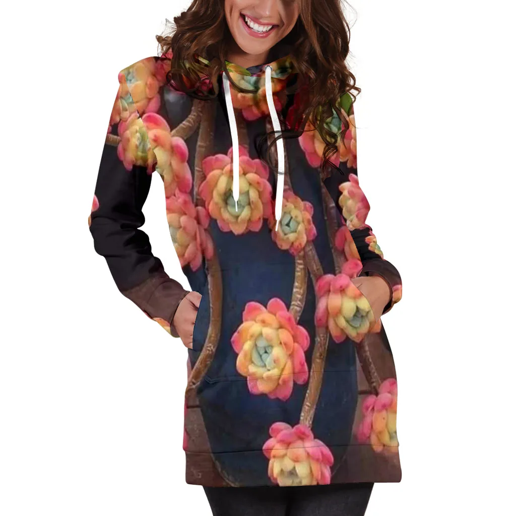 Succulent Flower Women's Dress