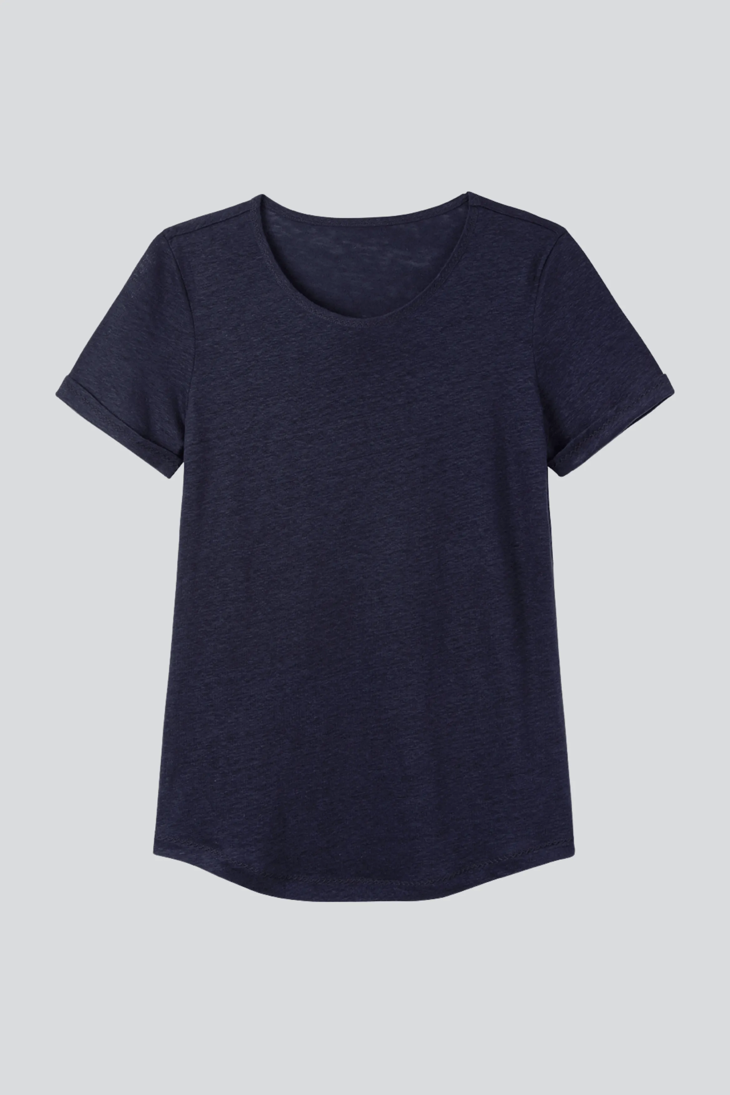 Tailored Linen T-shirt | Multiple Colours